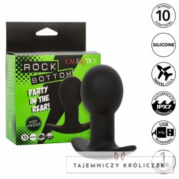 CalExotics Rock Bottom Pop Probe silikonowy, 10 trybow wibracji, czarny CALEXOTICS