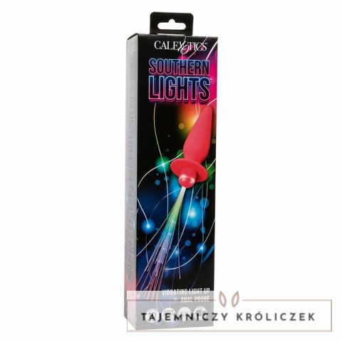 CalExotics Southern Lights sonda analna LED 10 trybow silikon rożowy CALEXOTICS