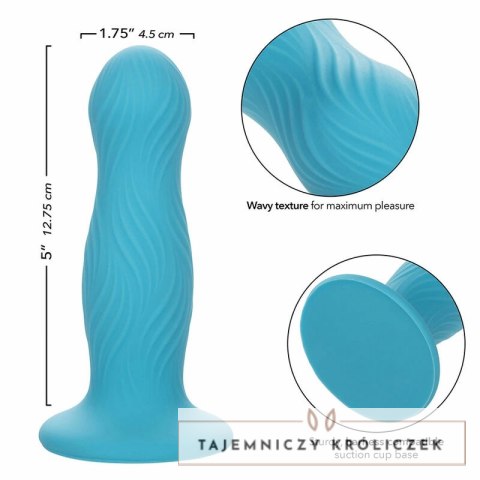 CalExotics Wave Rider Swell Model Niebieski - silikonowa sonda z przyssawką CALEXOTICS