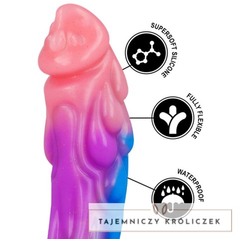EPIC Ashtar silikonowy model postaci z przyssawką 18 cm jasny EPIC