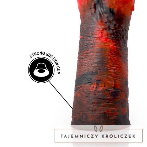 EPIC Lilith Model M silikonowy anatomiczny, kolor demon, 21 cm EPIC