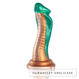EPIC Python Cobra Zielony - Model silikonowy inspirowany mitologią, 205 mm EPIC