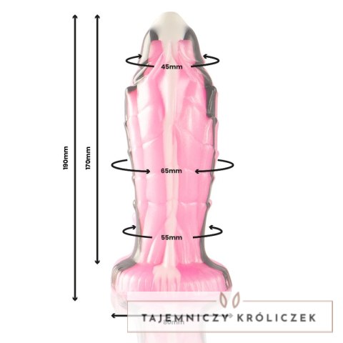 EPIC TRITON silikonowy model anatomiczny, morski odcień, 19 cm EPIC