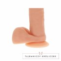 GET REAL silikonowy model anatomiczny 20,5 cm z kulkami, kolor skora GET REAL