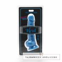 Get Real Happy Dicks 19 cm model z niebieskimi detalami, przyssawka GET REAL