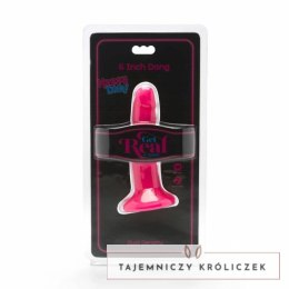 Get Real Happy Dicks Dong 12 cm rożowy - model z przyssawką PVC GET REAL