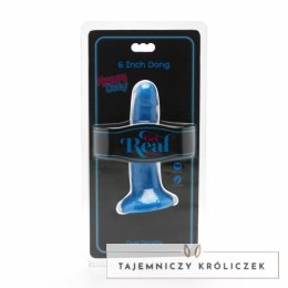 Get Real Happy Dicks Model 12 cm Niebieski - anatomiczny kształt, przyssawka GET REAL
