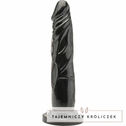 Get Real Model 18 cm Czarny - Anatomiczny element intymny PVC GET REAL