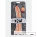 Get Real Model Dong podwojna gęstość 20,5 cm cielisty TPE GET REAL