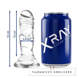 XRAY X Ray Clear Jelly 12 cm - przezroczysty model z przyssawką X RAY
