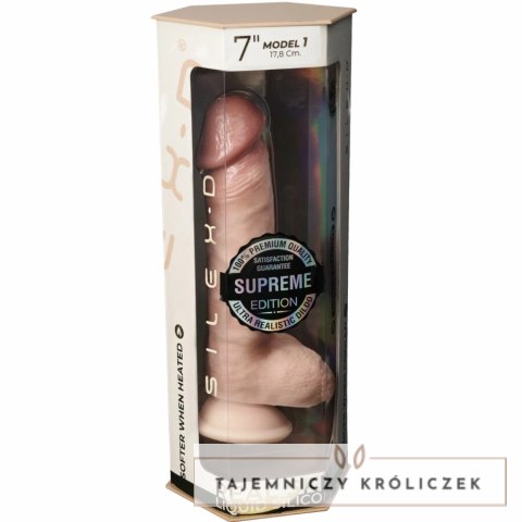 Silexd - Model Premium 17,8 cm, silikon termoaktywny, podwojna gęstość SILEXD