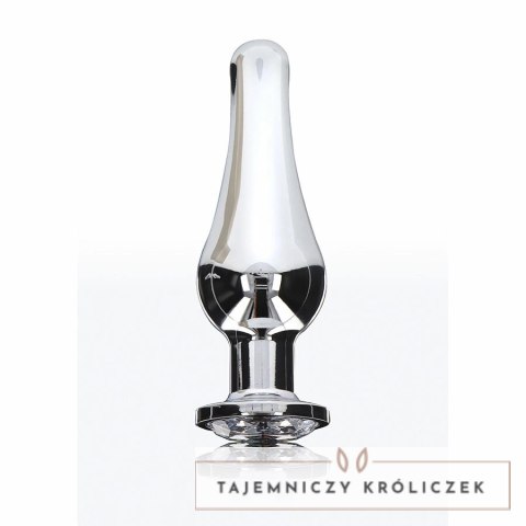 ToyJoy Diamond Bum Bijou Large - Aluminiowy model z ozdobą kryształową TOYJOY
