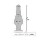 ToyJoy Diamond Bum Bijou Large - Aluminiowy model z ozdobą kryształową TOYJOY