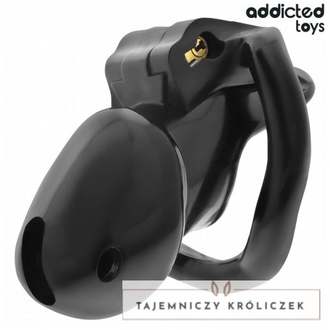 Addicted Toys Locked Midnight Cell S - system kontroli, 4 pierścienie, 4.8 cm ADDICTED