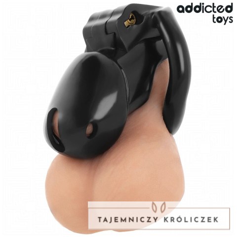 Addicted Toys Locked Midnight Cell S - system kontroli, 4 pierścienie, 4.8 cm ADDICTED