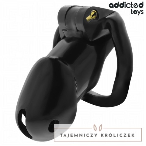 Addicted Toys Locked Midnight Cell System L - klatka zabezpieczająca, czarna ADDICTED