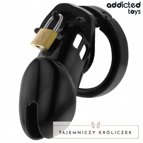 Addicted Toys Locked Obsidian Hold klatka zabezpieczająca M ADDICTED