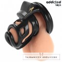 Addicted Toys Locked - system blokujący, stalowy, 8,5 cm, rozmiar M ADDICTED