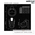 Addicted Toys Locked - system blokujący, stalowy, 8,5 cm, rozmiar M ADDICTED
