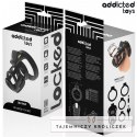 Addicted Toys Locked - system blokujący, stalowy, 8,5 cm, rozmiar M ADDICTED
