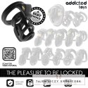 Addicted Toys Locked - system blokujący, stalowy, 8,5 cm, rozmiar M ADDICTED