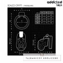 Addicted Toys Locked - system zabezpieczający, 8 cm, 4 rozmiary pierścieni ADDICTED