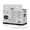 BEGME Black Edition kołnierz z neoprenu z łańcuszkiem i zaciskami, regulowany BEGME