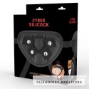 CYBERSILICOCK Uprząż Winylowa z 3 Pierścieniami, Regulowana, Uniwersalna CYBER SILICOCK