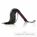 CalExotics Scandal Whip elegancki bat czerwono-czarny 37,5 cm CALEXOTICS