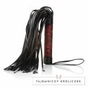 CalExotics Scandal Whip elegancki bat czerwono-czarny 37,5 cm CALEXOTICS