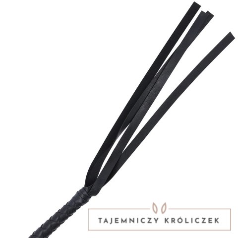 Darkness Bicz Bondage 210 cm Czarny - Wytrzymały Skorzany Model z Uchwytami DARKNESS