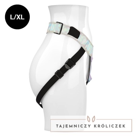 MYTHOLOGY Fantasy Harness Opalizujący L/XL - regulowane szelki vegan MYTHOLOGY FANTASY