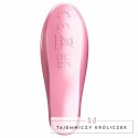 Pretty Love Leaf wibrujące klipsy magnetyczne rożowe 10 trybow USB PRETTY LOVE