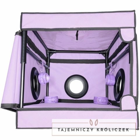 SECRET DOME LA NICHE CLUB Kabina Intymna Fioletowa 85x60x60 cm SECRET DOME