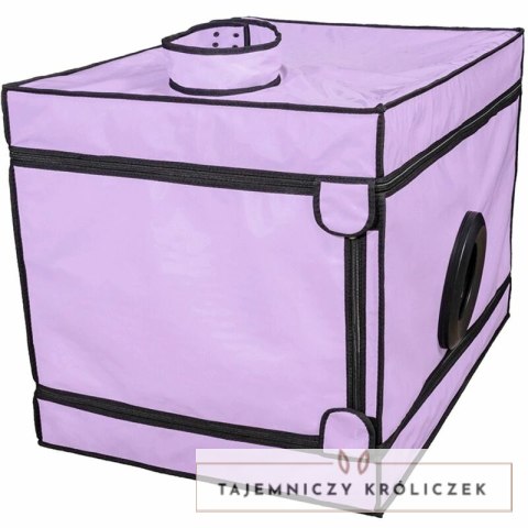 SECRET DOME LA NICHE CLUB Kabina Intymna Fioletowa 85x60x60 cm SECRET DOME
