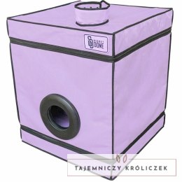 Secret Dome Club Cabina Violet - przenośna kabina z matą i LED, 60x60x70 cm SECRET DOME