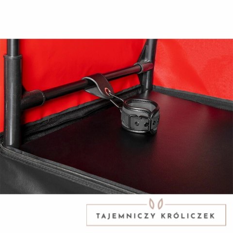 Secret Dome Kink Club Kabina Czarno-Czerwona 60x60x70 cm LED SECRET DOME