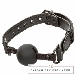 CalExotics Nocturnal silikonowy knebel kulkowy czarny, regulowany CALEXOTICS