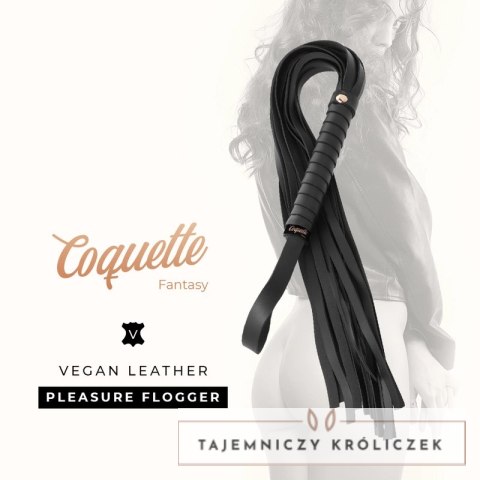 Coquette Chic Desire Fantasy bat z wegańskiej skory 28 cm czarny COQUETTE
