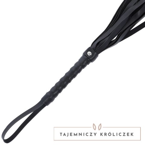 Darkness Bicz Bondage 45 cm Czarny - model z ergonomicznym uchwytem DARKNESS