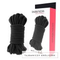 Darkness Lina Japońska 10 m Czarna - Bawełniana Lina Bondage DARKNESS