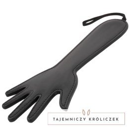 Darkness Paddle czarne z kolcami 17x9,5 cm - skorzany model fetyszowy DARKNESS