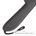 Darkness Paddle czarne z kolcami 17x9,5 cm - skorzany model fetyszowy DARKNESS