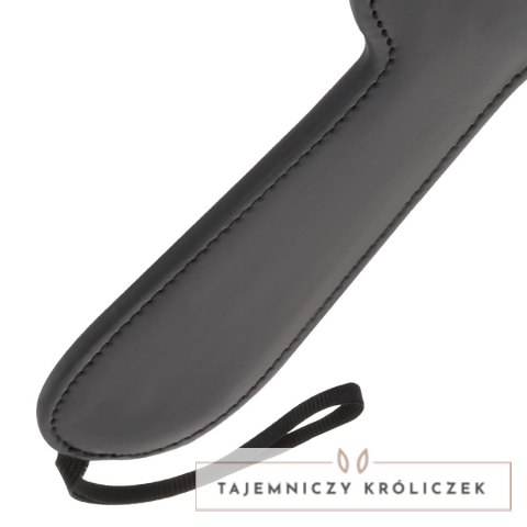 Darkness Paddle czarne z kolcami 17x9,5 cm - skorzany model fetyszowy DARKNESS