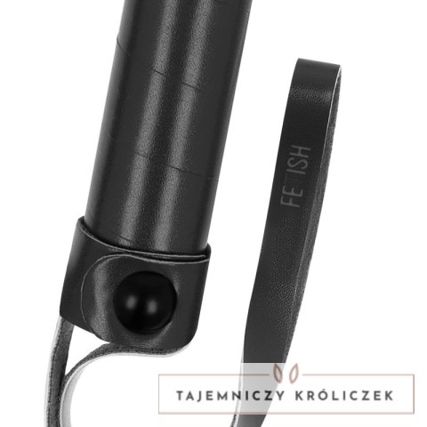 Fetish Submissive Bat Skorzany Wegański 28cm Czarny FETISH SUBMISSIVE