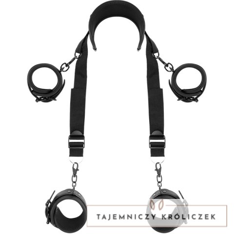 Fetish Submissive Zestaw Pozycyjny 4 Kajdanki Neopren Regulowany FETISH SUBMISSIVE