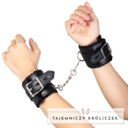 Secret Play Kolekcja Bondage Czarny Zestaw Mankietow 23x6 cm SECRETPLAY