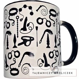 Diverty Sex Diablo Picante Kubek Ceramiczny 370ml Czarny Uchwyt DIABLO