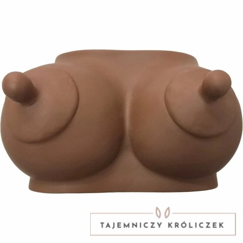 Diverty Skarbonka Dekoracyjna w Kształcie Biustu Dark Tone 20 cm DIABLO