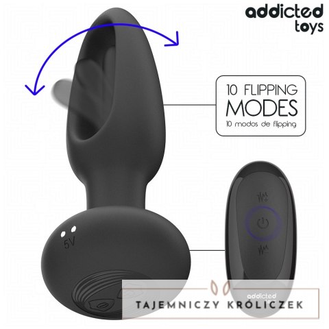 Addicted Toys Model 59739 - Korek z funkcją wibracji i pilotem bezprzewodowym ADDICTED